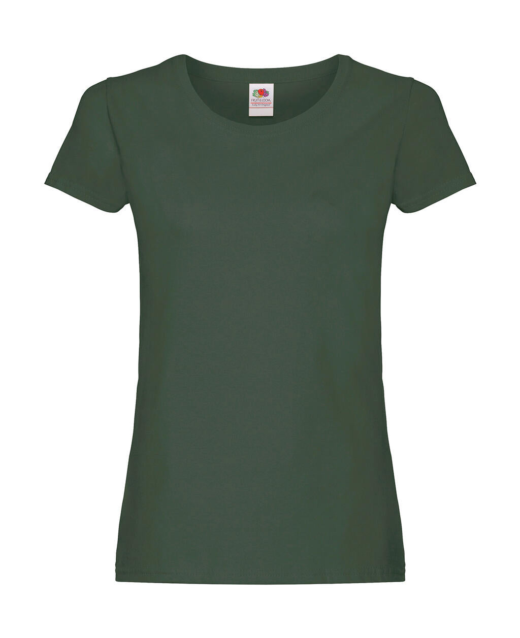 Ladies' Original T in Farbe Bottle Green