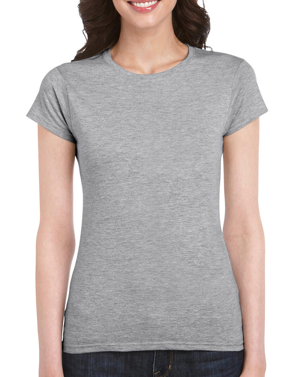 Softstyle Women's T-Shirt in Farbe Sport Grey