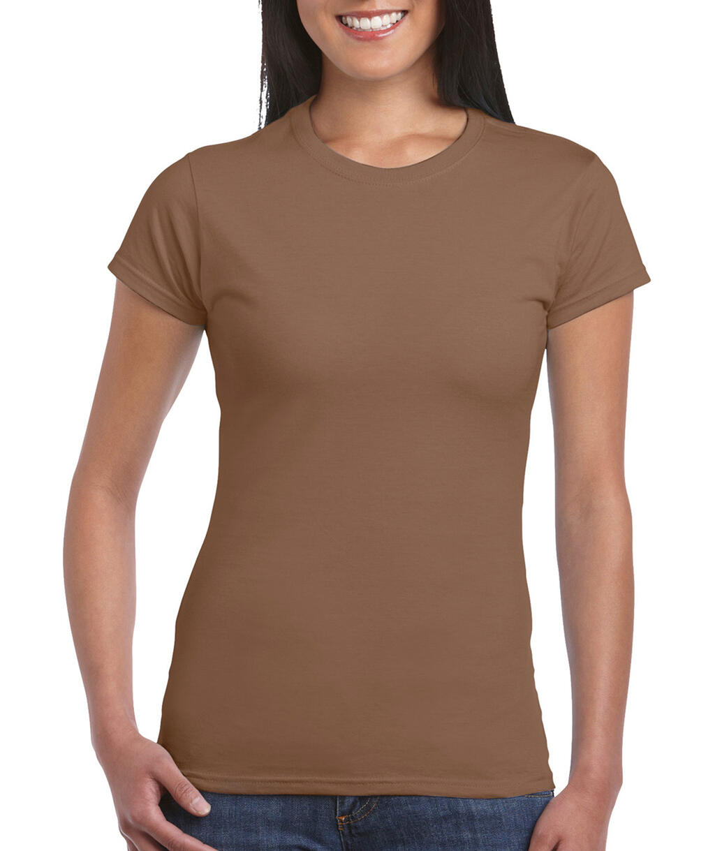 Softstyle Women's T-Shirt in Farbe Chestnut