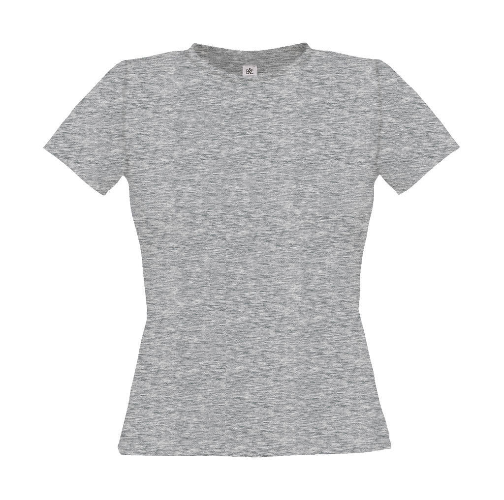 Women-Only T-Shirt in Farbe Sport Grey