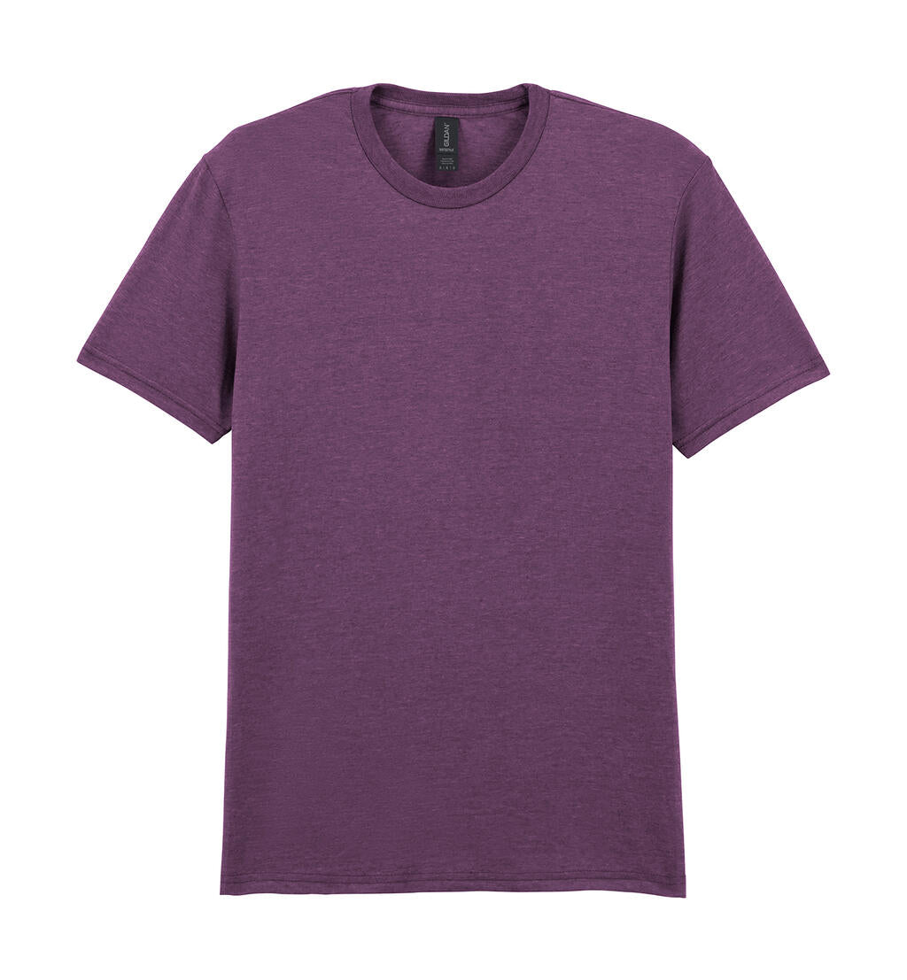 Softstyle Adult T-Shirt in Farbe Heather Aubergine