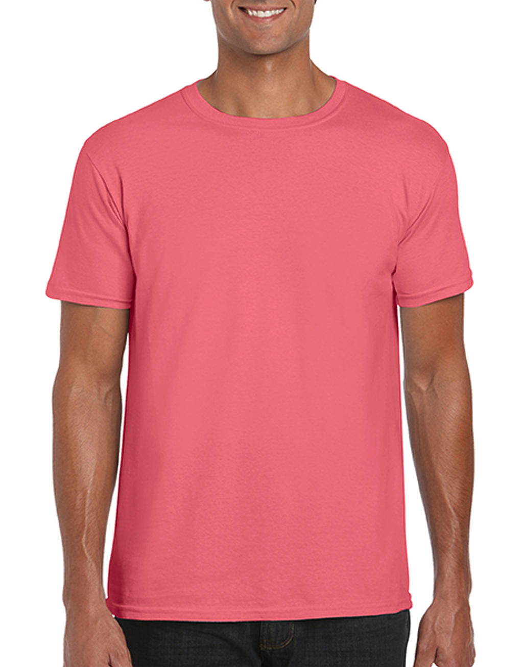 Softstyle Adult T-Shirt in Farbe Coral Silk