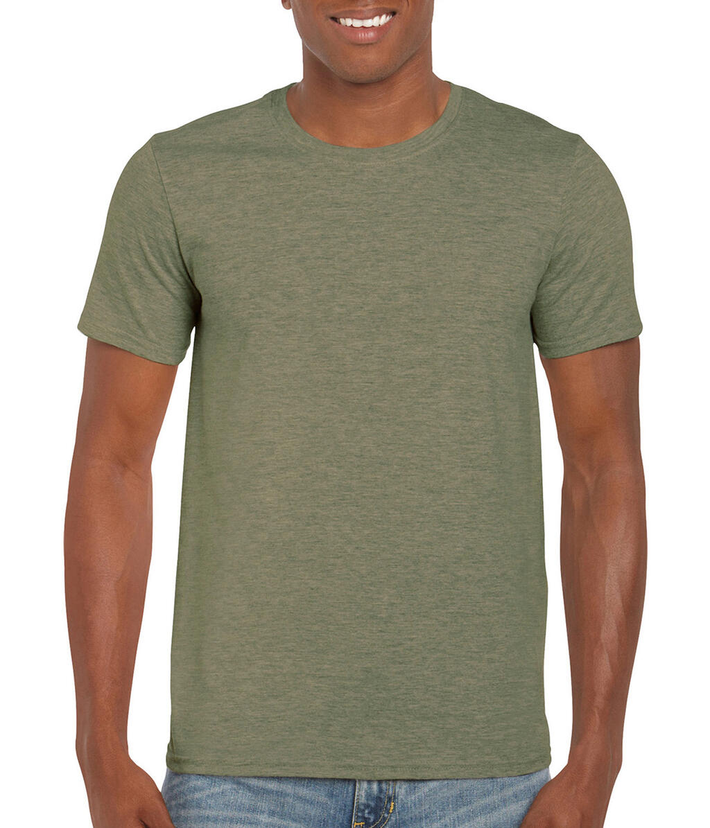 Softstyle Adult T-Shirt in Farbe Heather Military Green