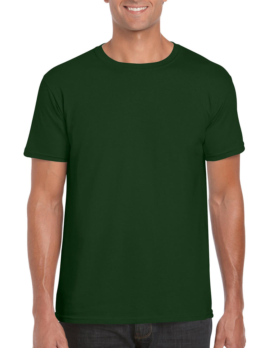 Softstyle Adult T-Shirt in Farbe Forest Green