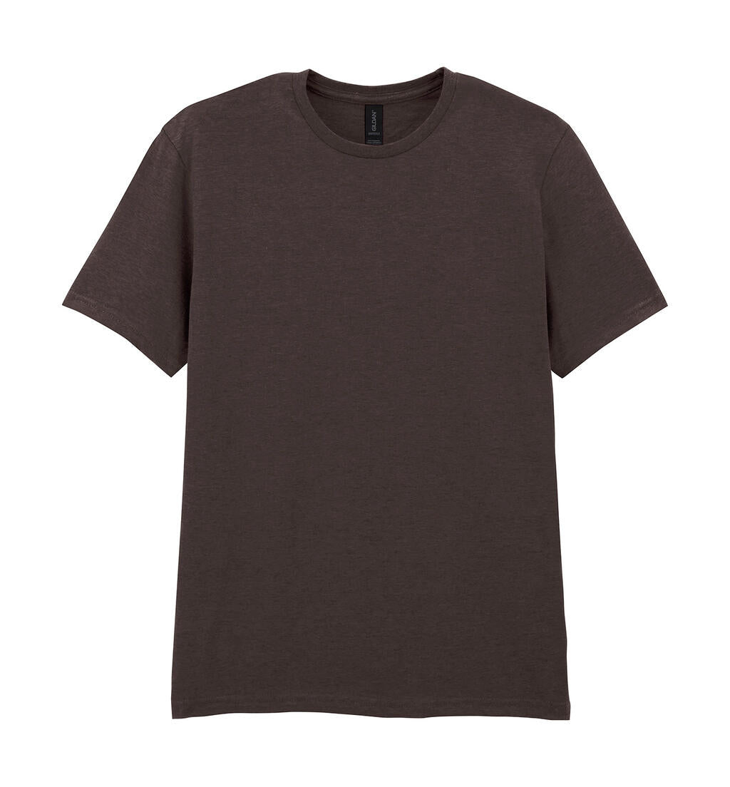 Softstyle Adult T-Shirt in Farbe Dark Chocolate