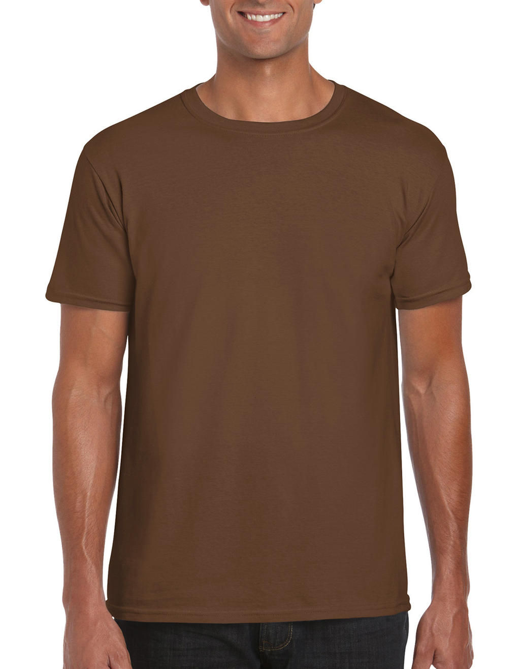 Softstyle Adult T-Shirt in Farbe Chestnut