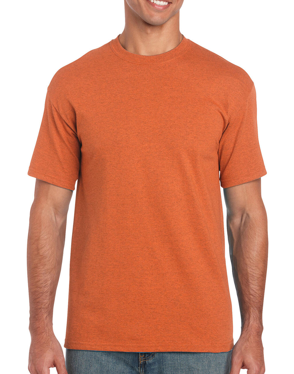 Heavy Cotton Adult T-Shirt in Farbe Antique Orange