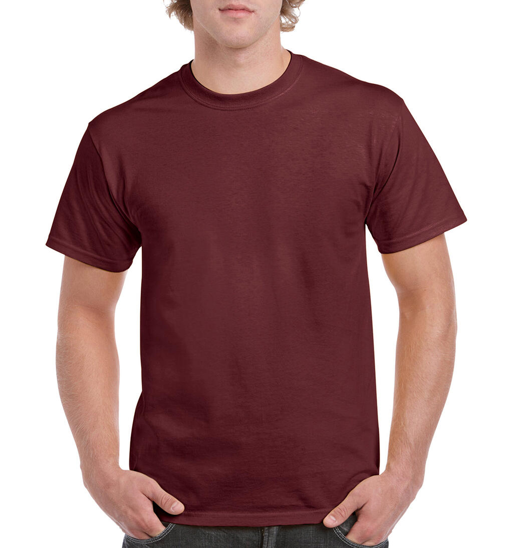 Heavy Cotton Adult T-Shirt in Farbe Maroon