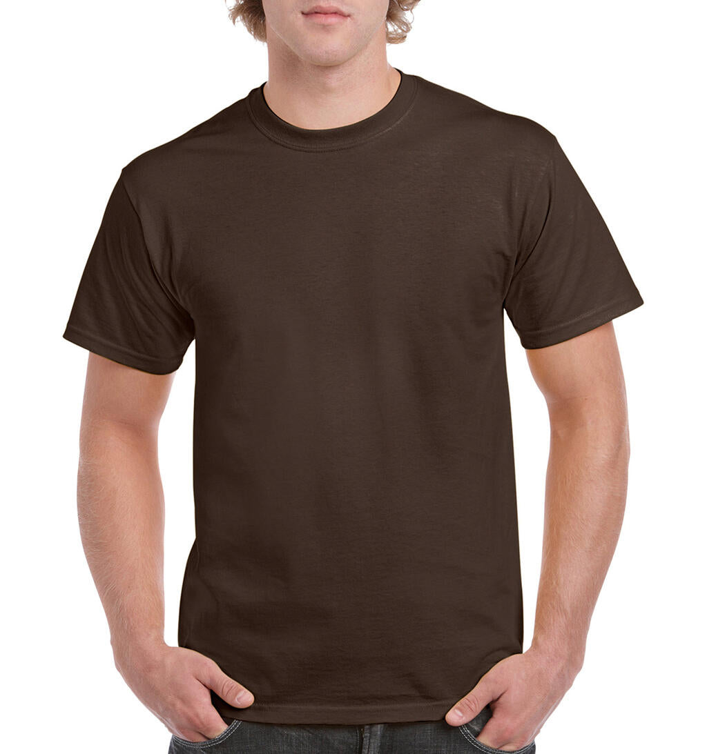 Heavy Cotton Adult T-Shirt in Farbe Dark Chocolate
