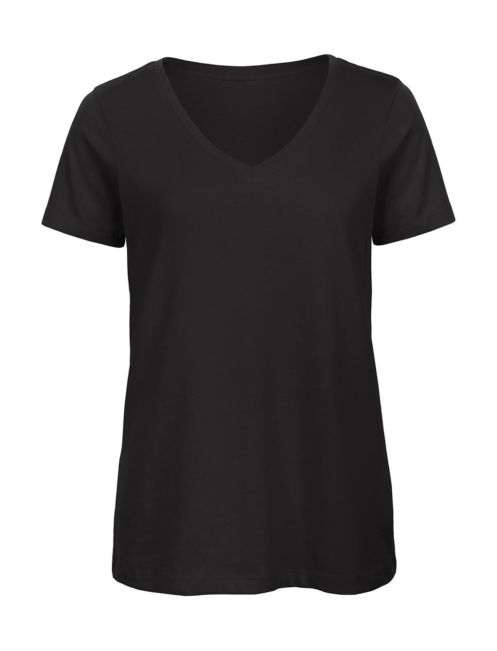 Damen T-Shirt B&C – TW045 – XS / Black