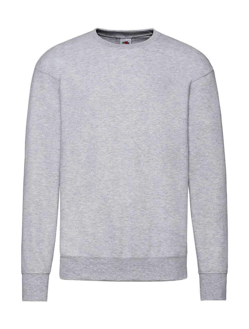 Lightweight Set-In Sweat in Farbe Heather Grey