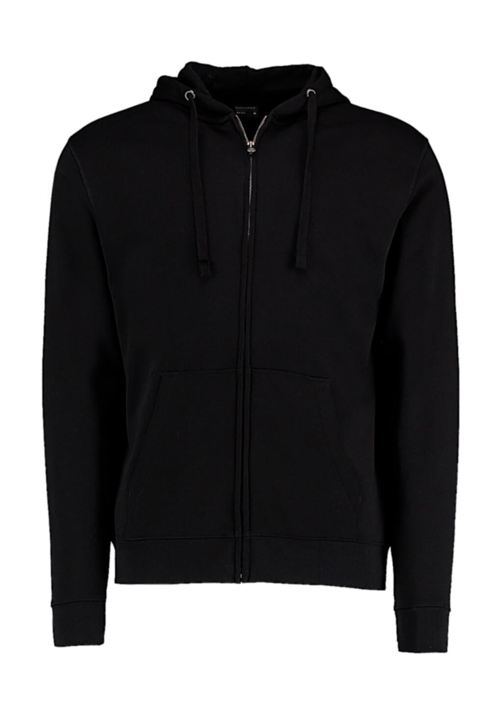 Regular Fit Zipped Hoodie Superwash® 60º in Farbe Black