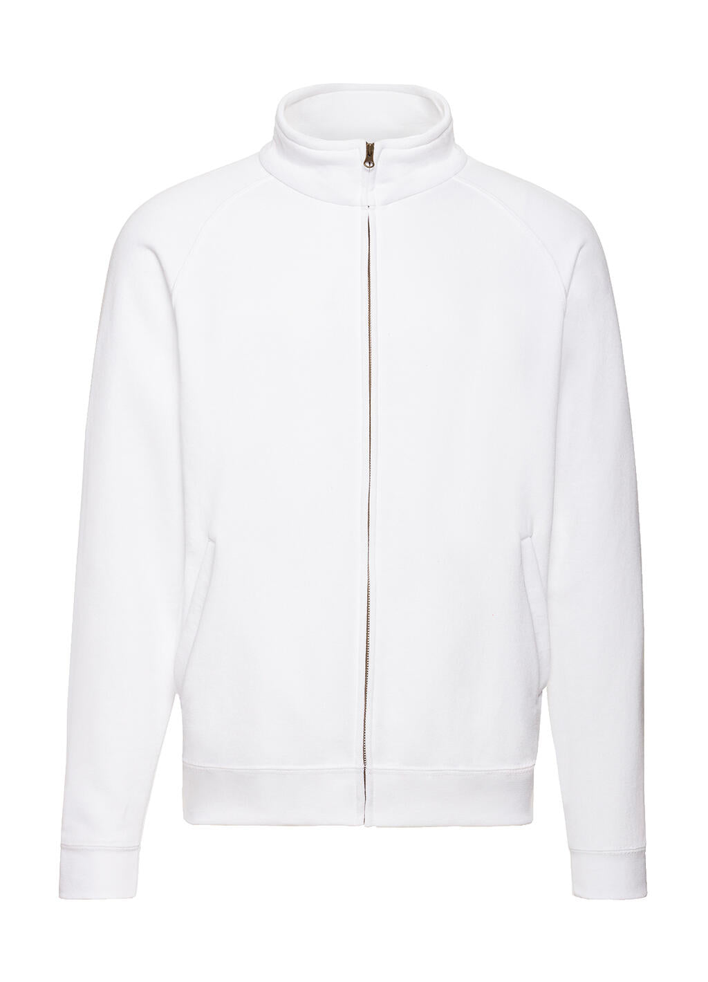 Classic Sweat Jacket in Farbe White
