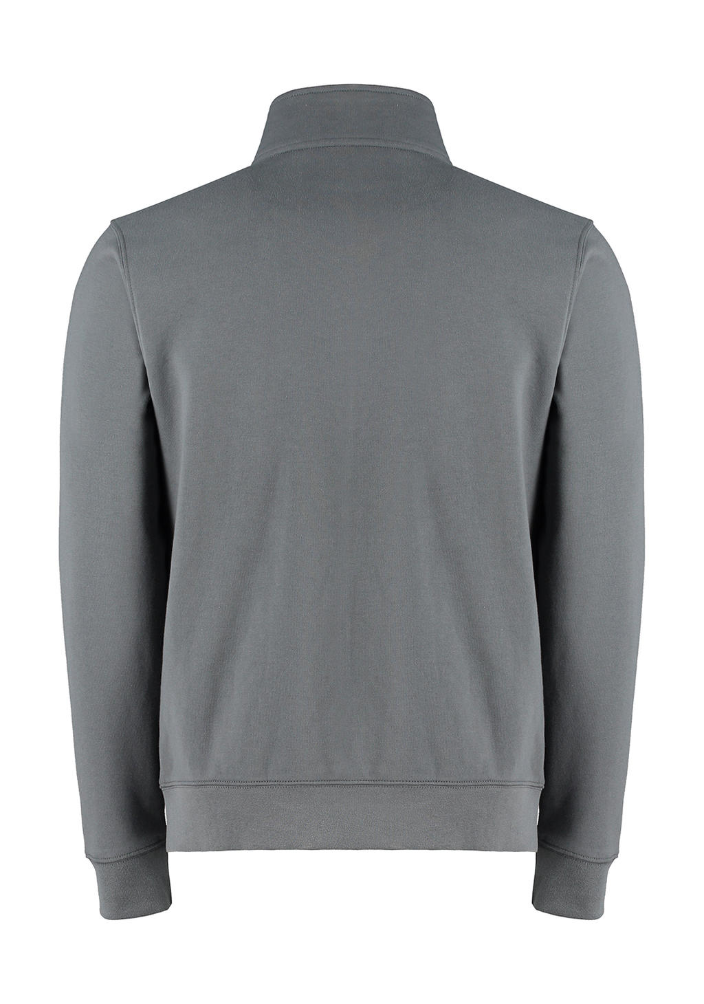 Regular Fit Zipped Sweatshirt in Farbe Black