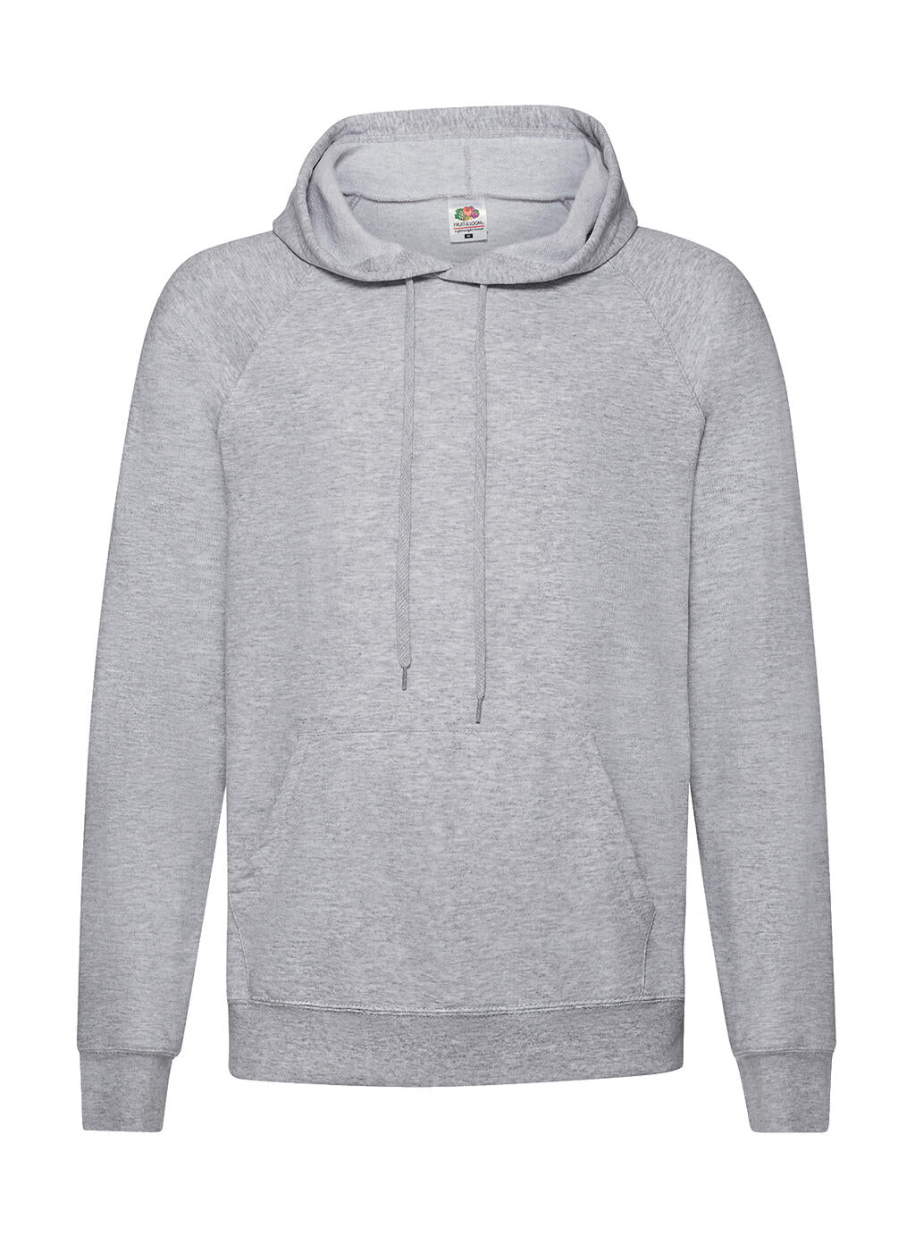 Lightweight Hooded Sweat in Farbe Heather Grey