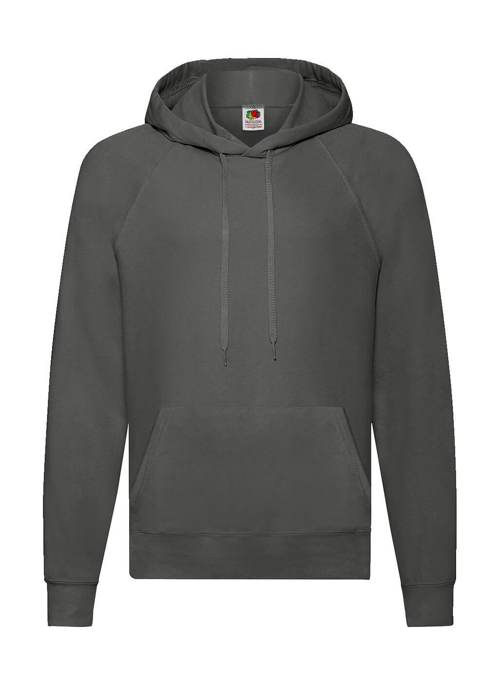 Lightweight Hooded Sweat in Farbe Light Graphite