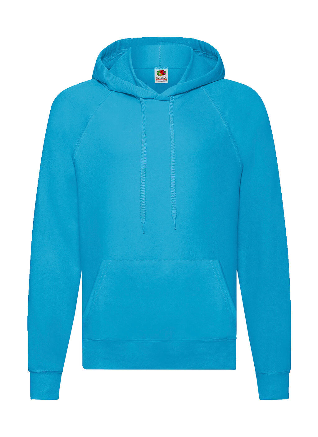 Lightweight Hooded Sweat in Farbe Azure Blue