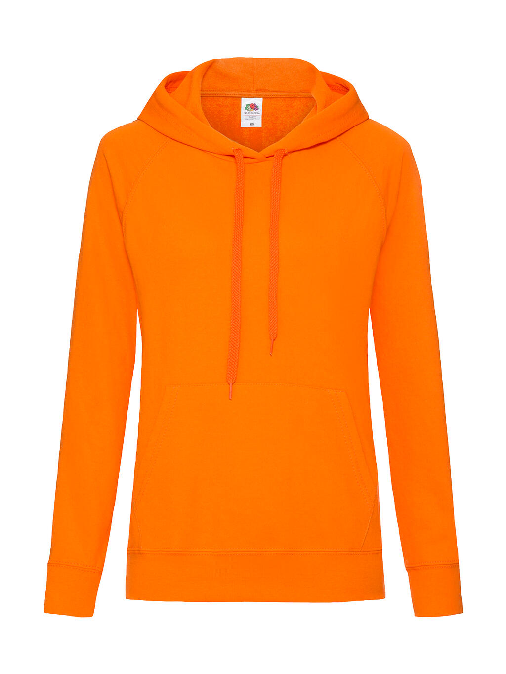 Ladies' Lightweight Hooded Sweat in Farbe Orange