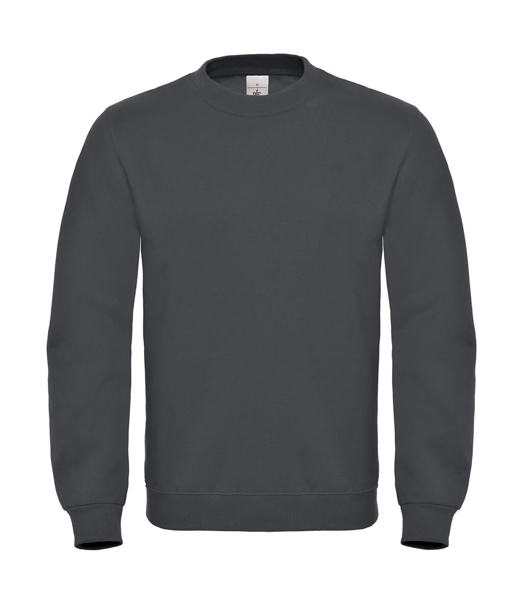 ID.002 Cotton Rich Sweatshirt in Farbe Anthracite