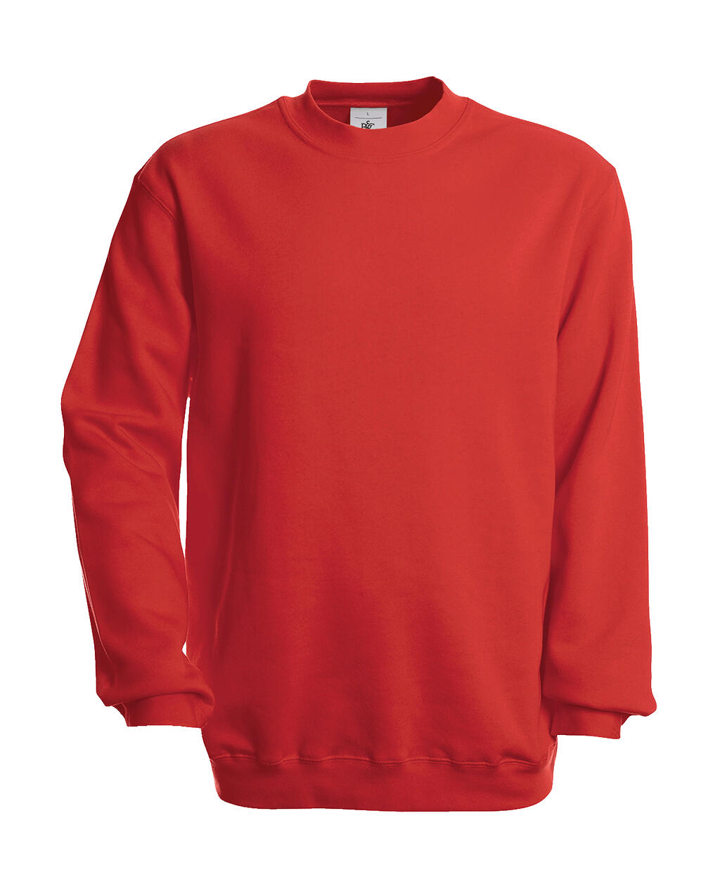 Set In Sweatshirt in Farbe Red