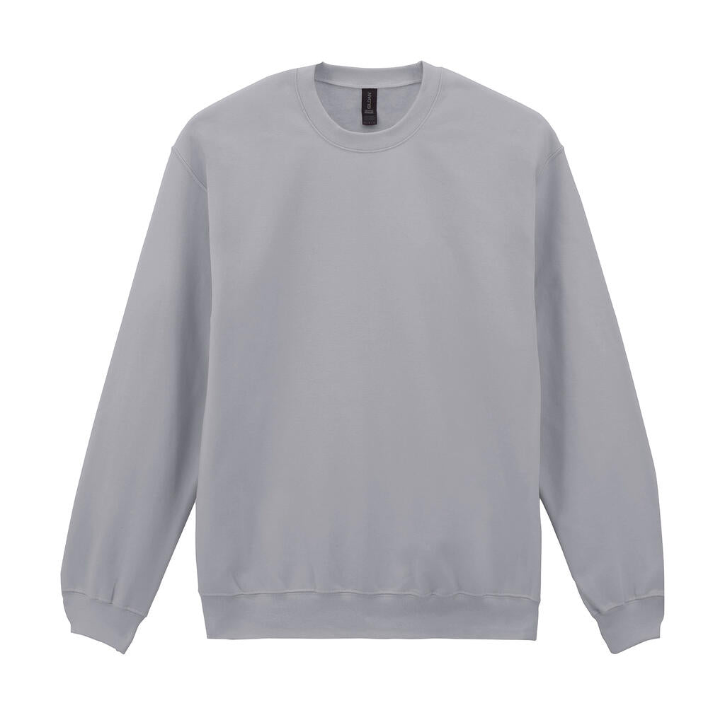 Softstyle Midweight Fleece Adult Crewneck in Farbe Cement