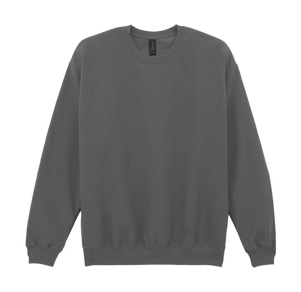 Softstyle Midweight Fleece Adult Crewneck in Farbe Charcoal