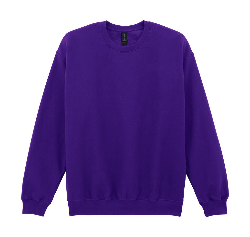 Softstyle Midweight Fleece Adult Crewneck in Farbe Purple