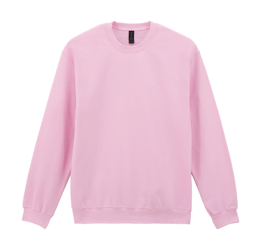 Softstyle Midweight Fleece Adult Crewneck in Farbe Light Pink