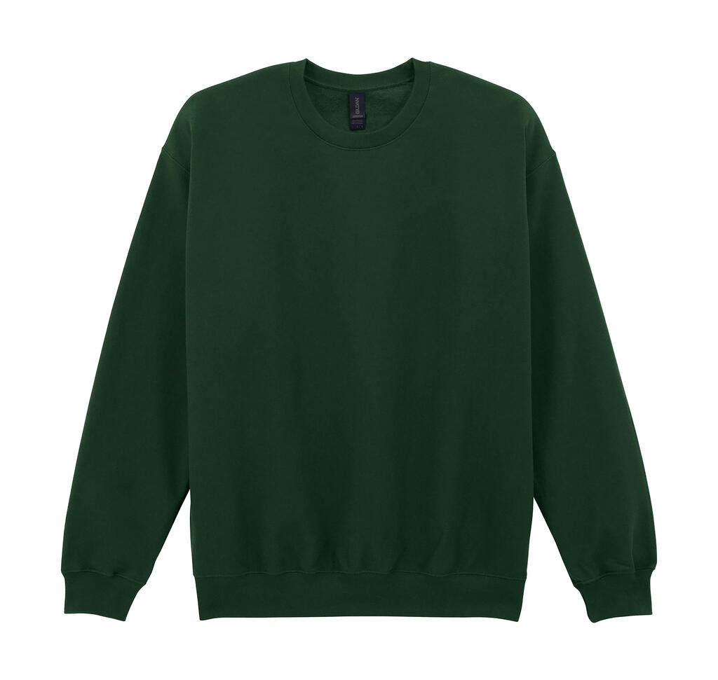Softstyle Midweight Fleece Adult Crewneck in Farbe Forest Green