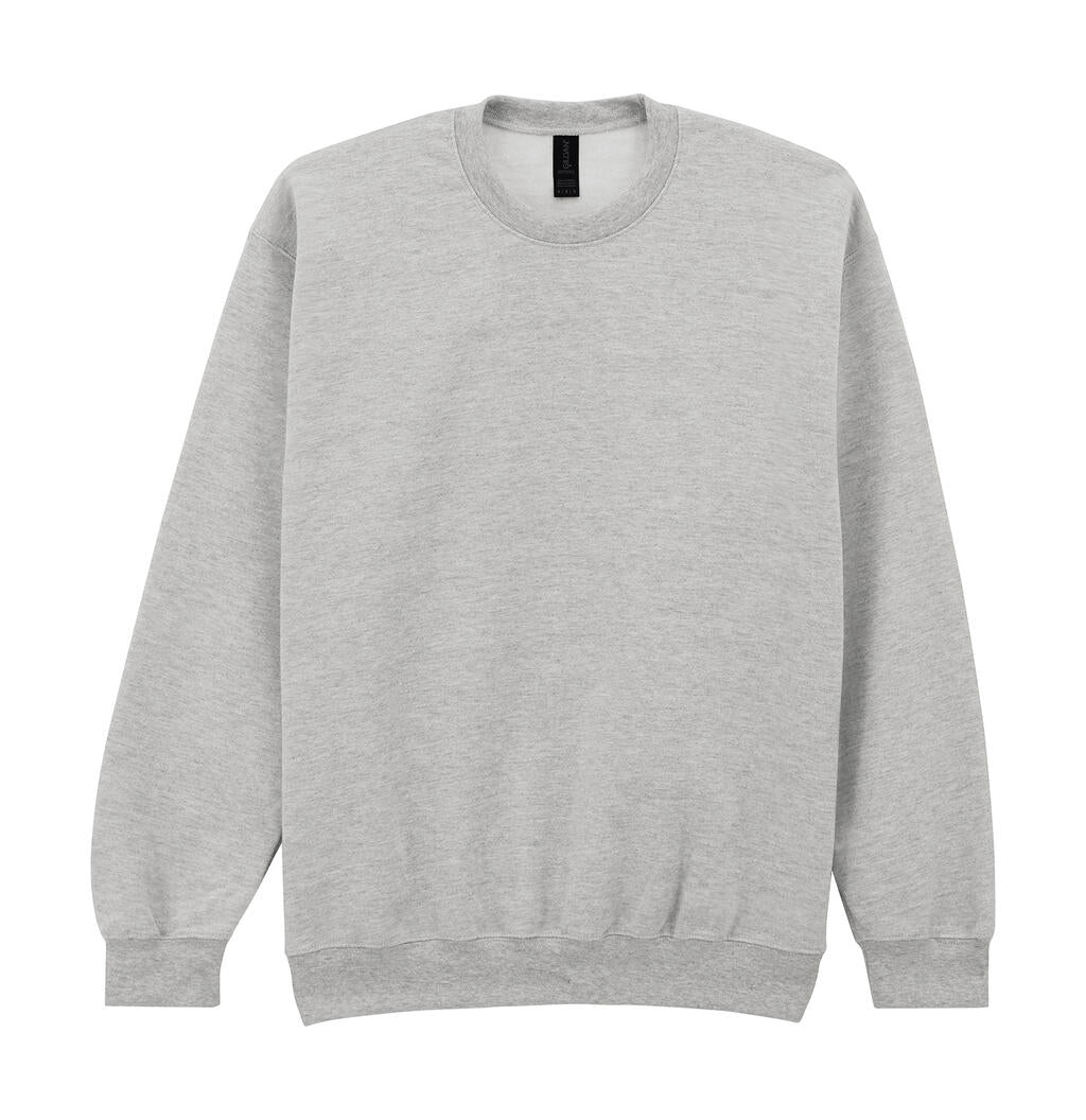 Softstyle Midweight Fleece Adult Crewneck in Farbe Ash Grey