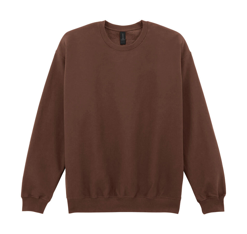 Softstyle Midweight Fleece Adult Crewneck in Farbe Cocoa