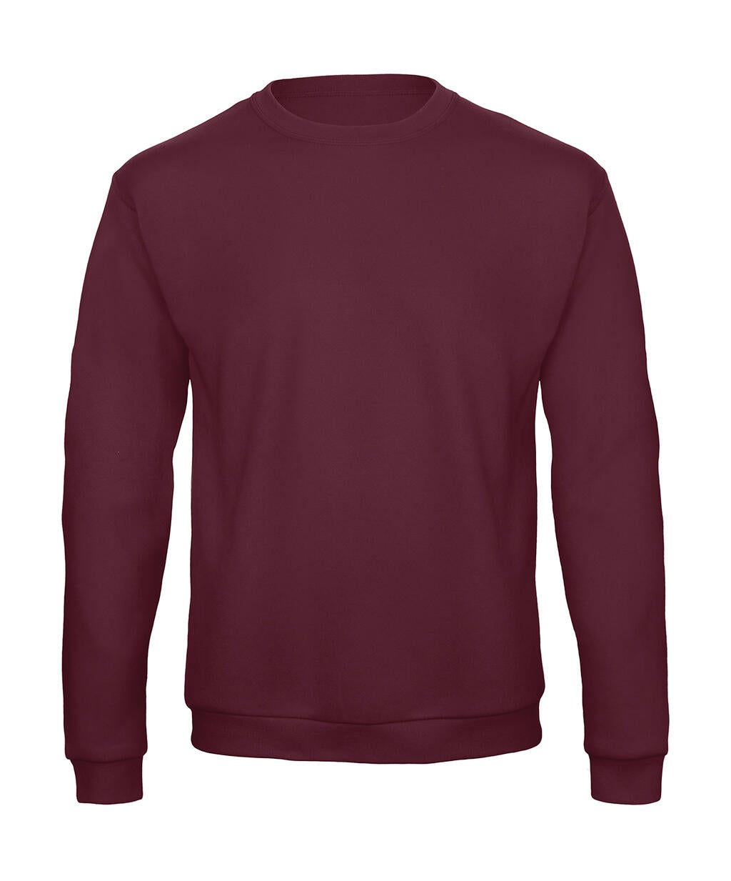 ID.202 50/50 Sweatshirt Unisex in Farbe Burgundy