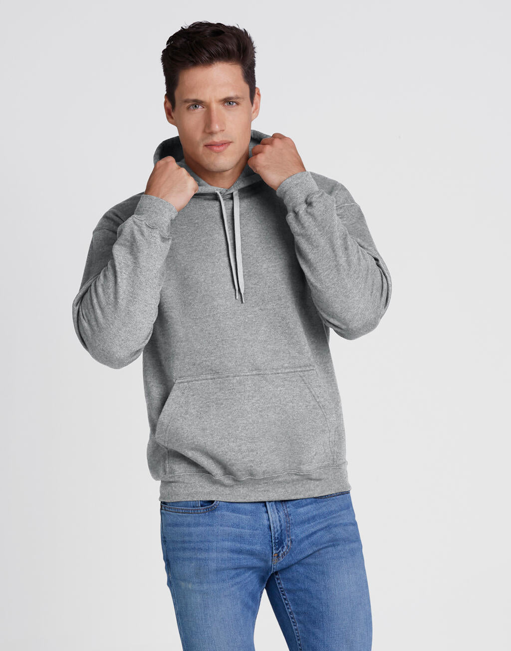 Hoodie Gildan Softstyle Midweight Fleece Adult SF500 221090001 in Aquatic