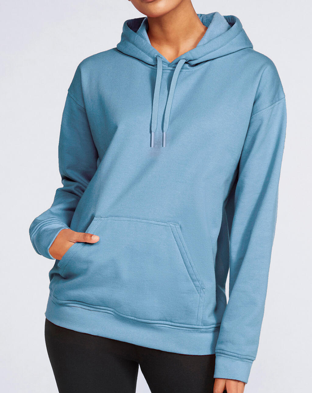 Hoodie Gildan Softstyle Midweight Fleece Adult SF500 221090001 in Aquatic