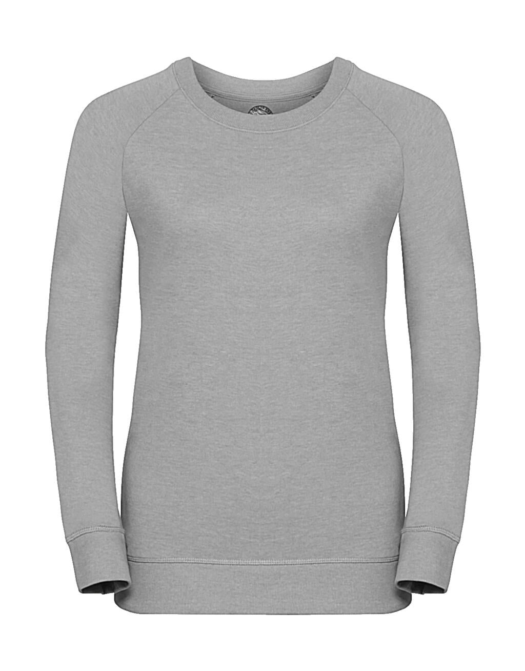Ladies HD Raglan Sweat in Farbe Silver Marl