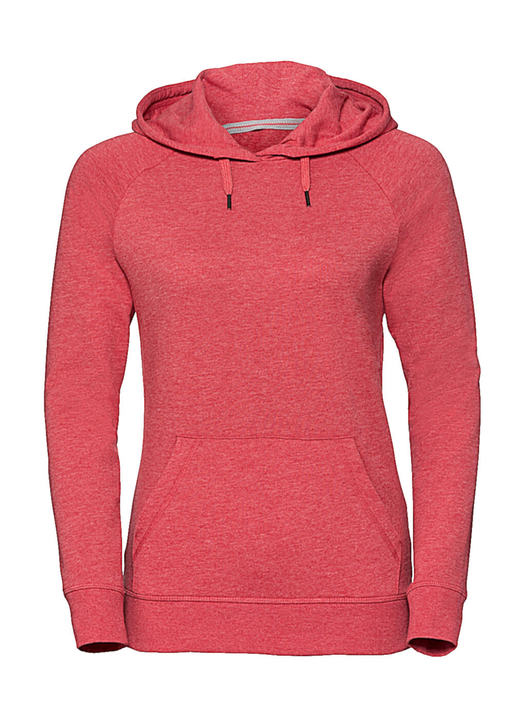 Ladies' HD Hooded Sweat in Farbe Red Marl