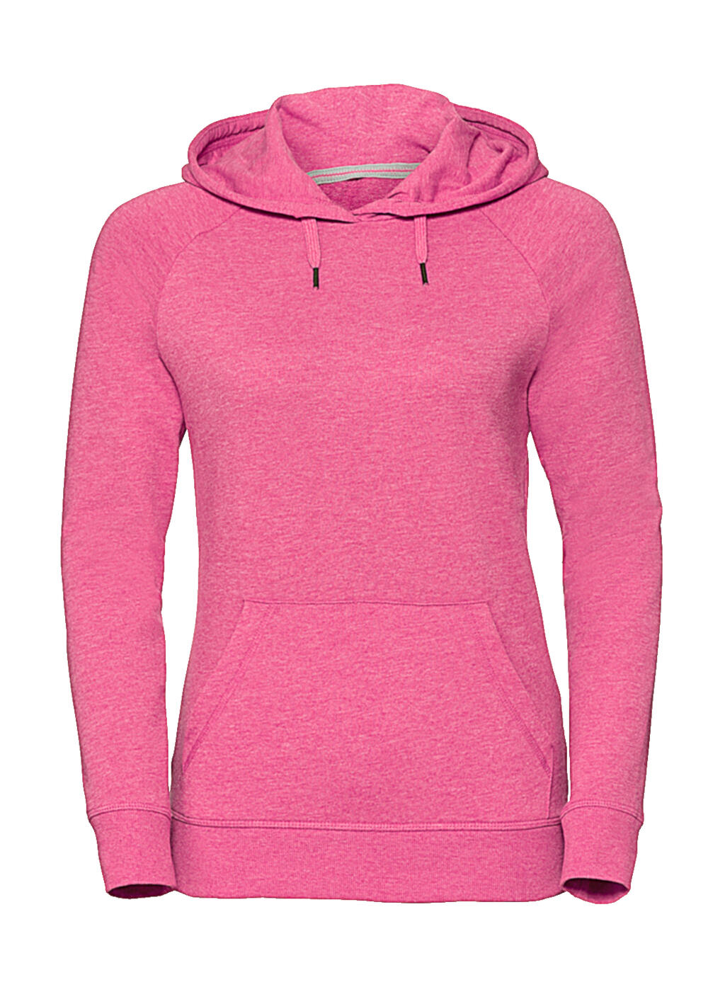 Ladies' HD Hooded Sweat in Farbe Pink Marl