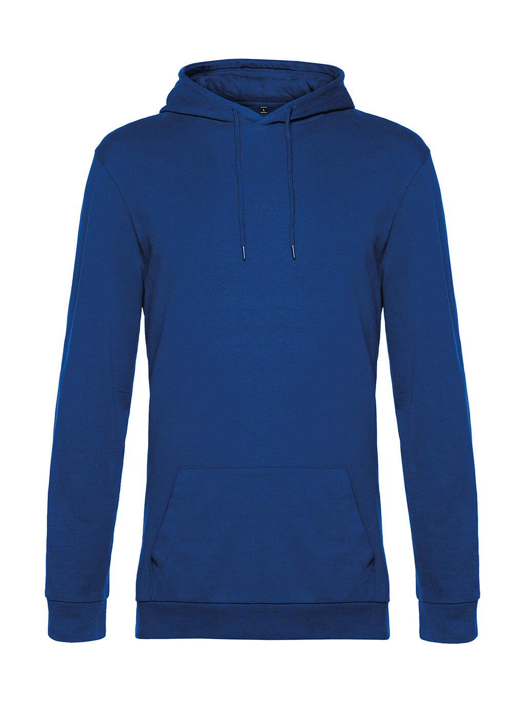 #Hoodie French Terry in Farbe Royal