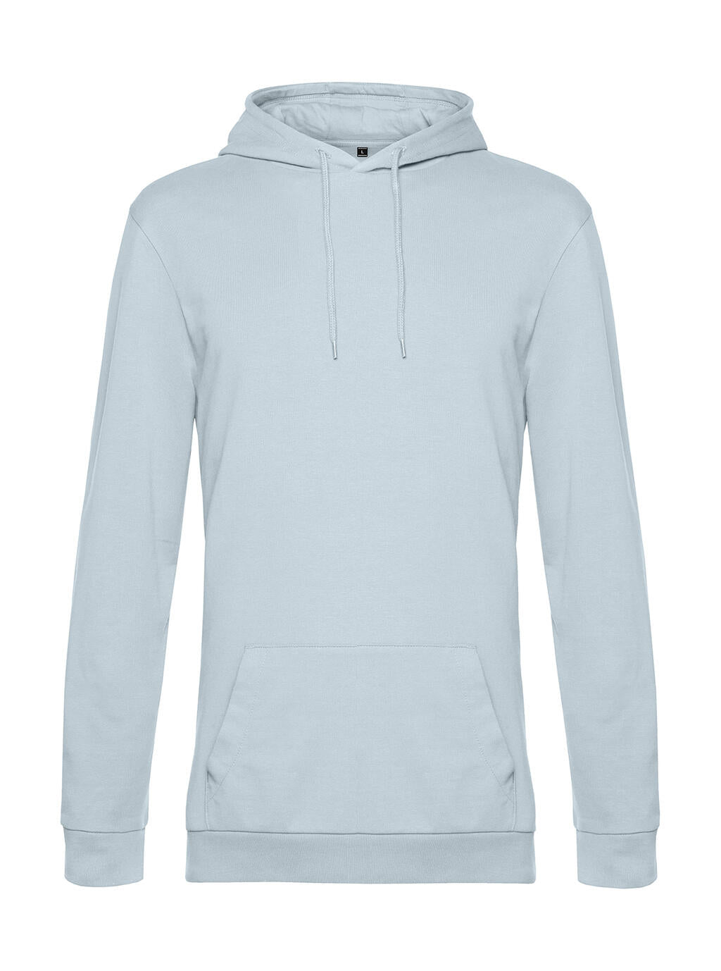 #Hoodie French Terry in Farbe Pure Sky