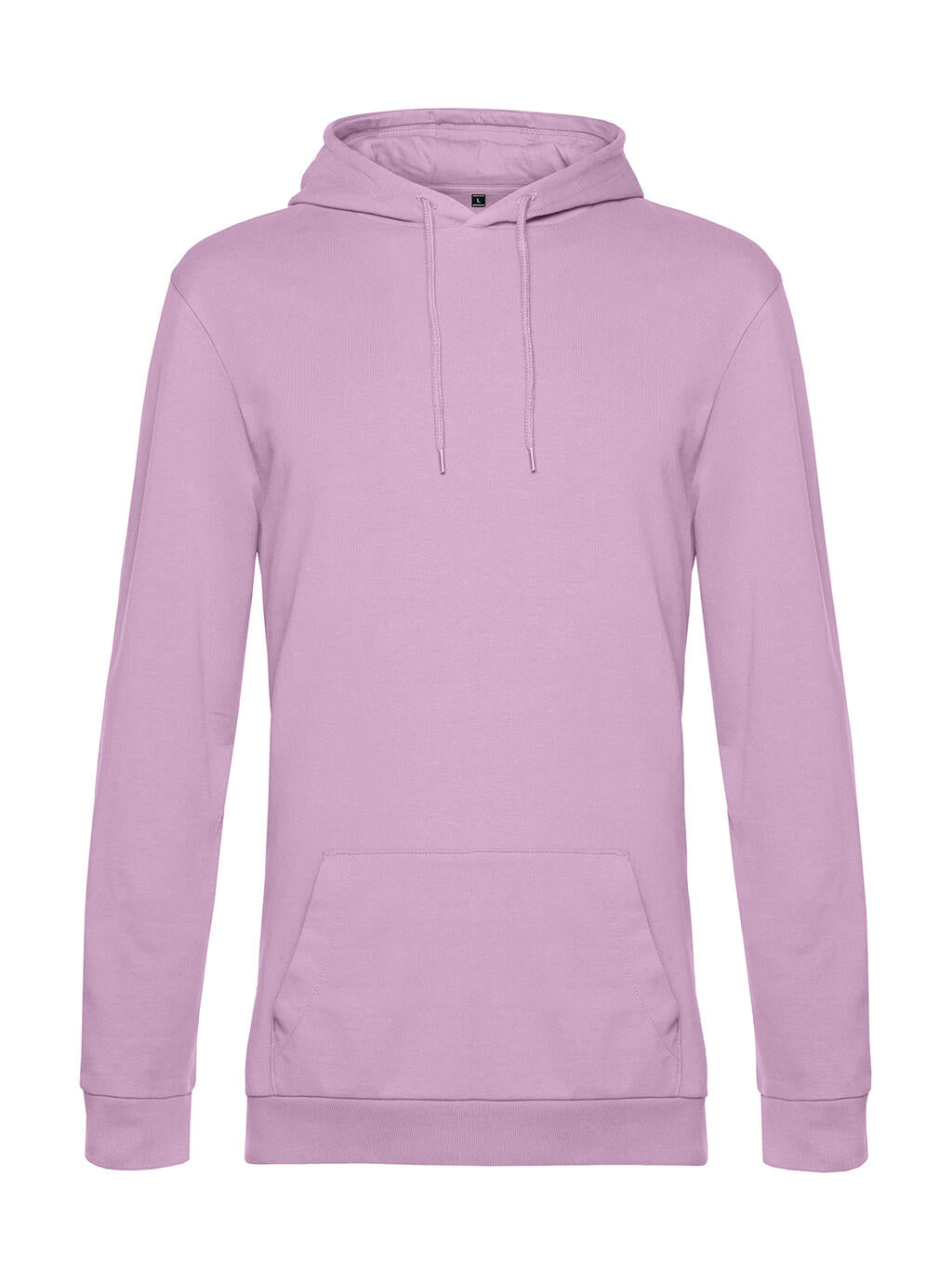 #Hoodie French Terry in Farbe Candy Pink
