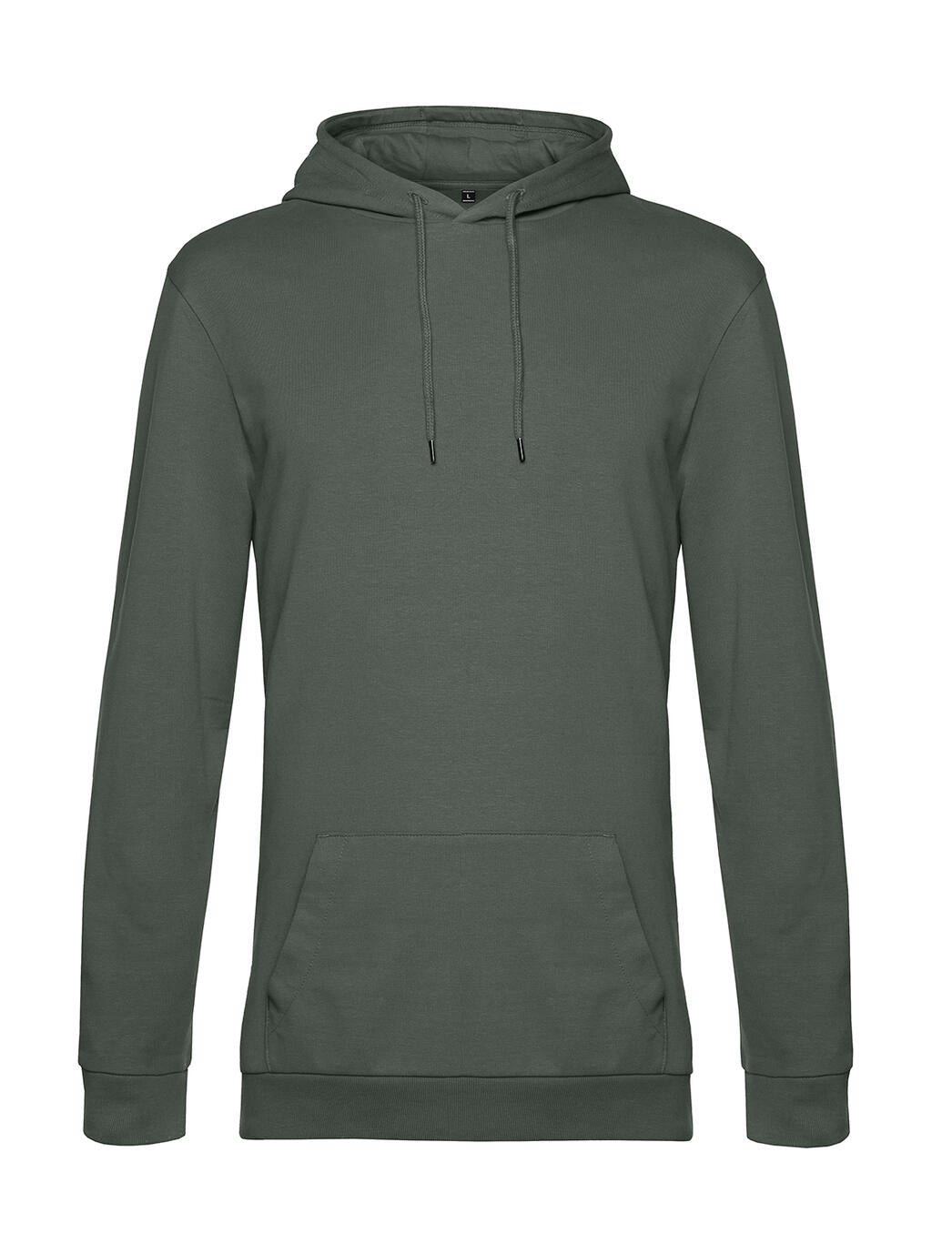 #Hoodie French Terry in Farbe Millennial Khaki