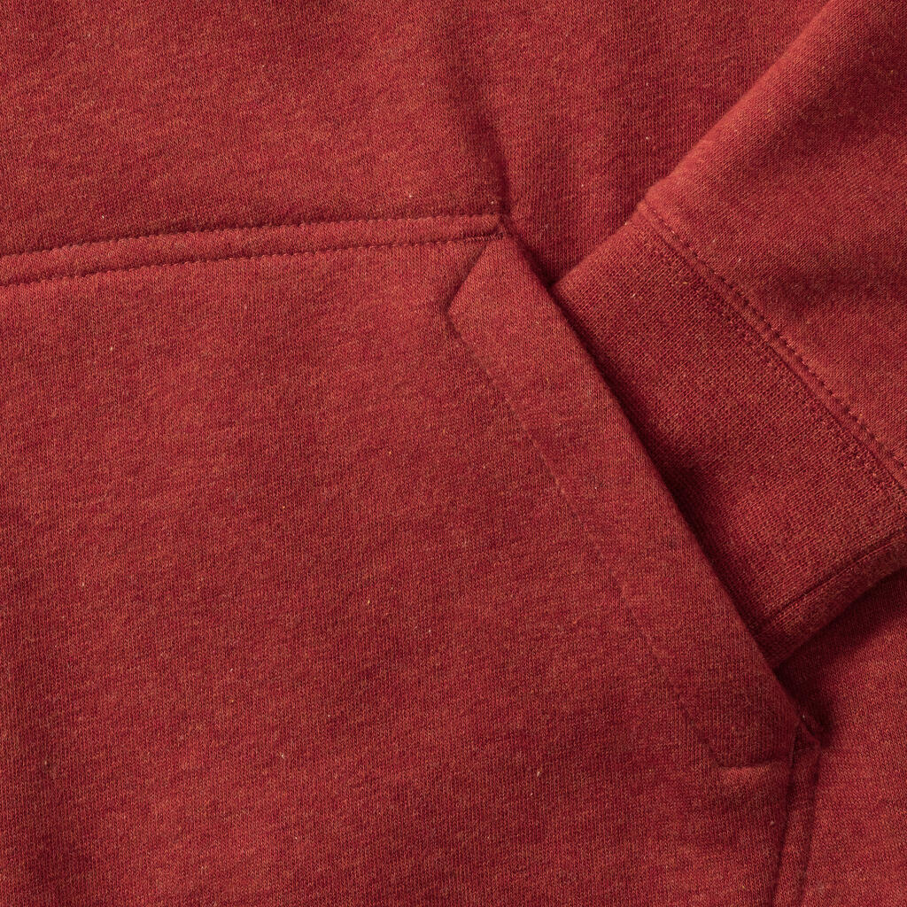 Ladies' Authentic Melange Hooded Sweat in Farbe Carbon Melange