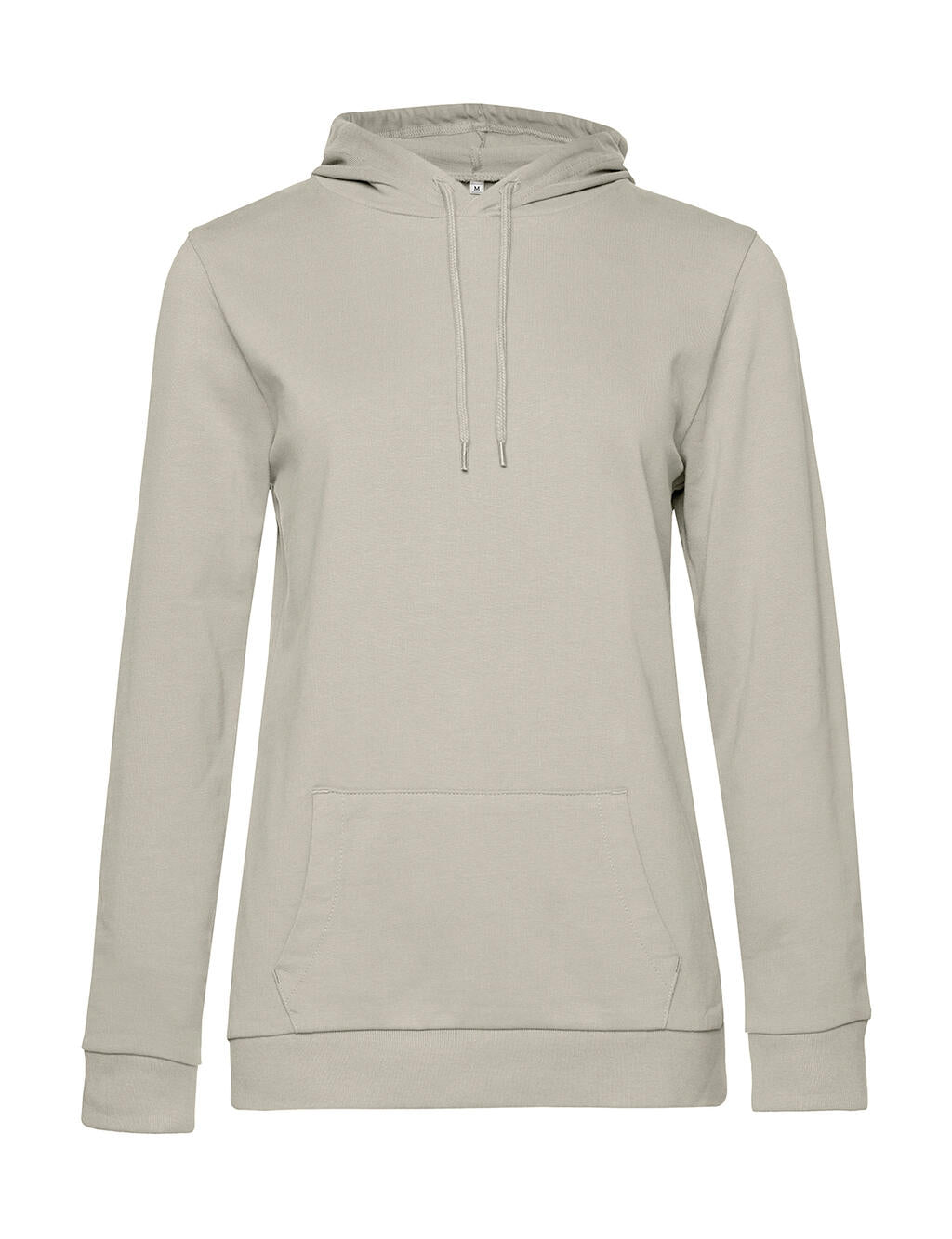 #Hoodie /women French Terry in Farbe Grey Fog