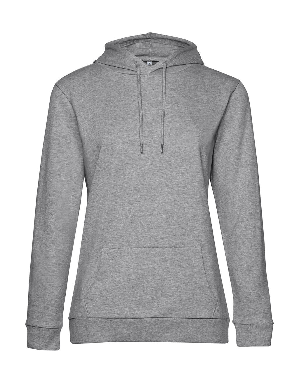 #Hoodie /women French Terry in Farbe Heather Grey