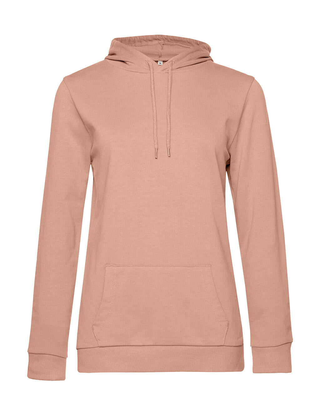 #Hoodie /women French Terry in Farbe Nude