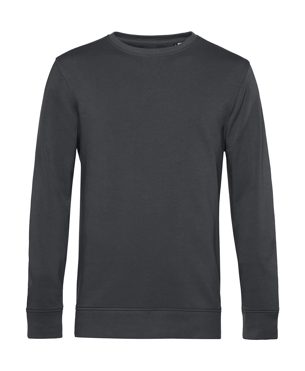 Organic Inspire Crew Neck in Farbe Asphalt