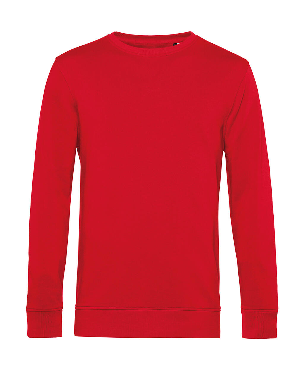 Organic Inspire Crew Neck in Farbe Red