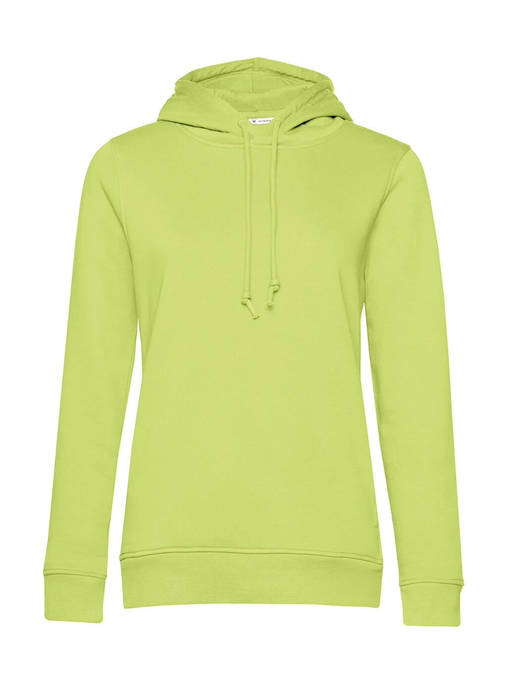 Organic Inspire Hooded /women in Farbe Lime