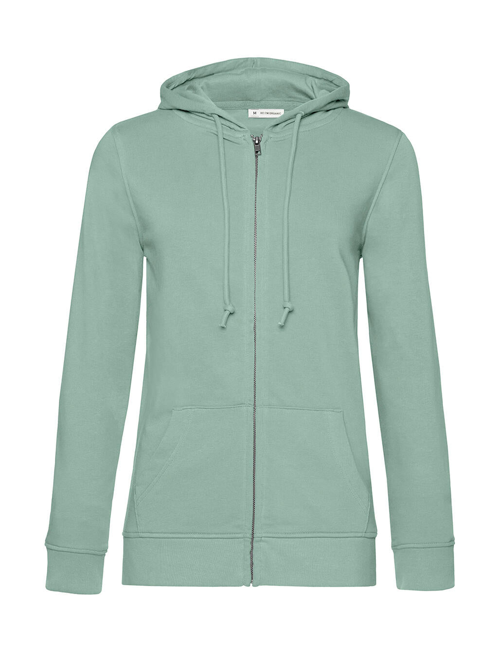 Organic Inspire Zipped Hood /women_° in Farbe Sage
