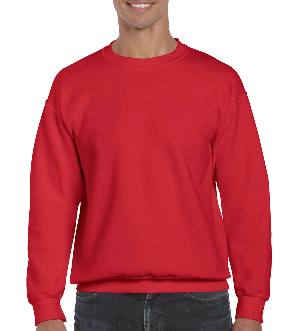 DryBlend Adult Crewneck Sweat in Farbe Red